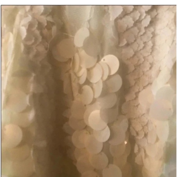 New Nicole Miller Sequin Strapless Dress - Picture 2 of 3